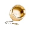 Blank Plug And Chain - Brass