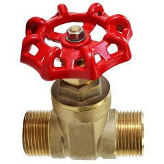 1" drain valve BSP Front Angle