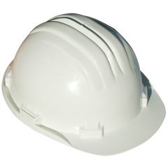 white safety helmet 