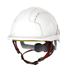 white jsp evolite safety helmet
