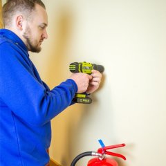 Wall Hang Fire Extinguisher