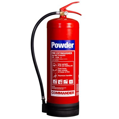Construction Site Fire Safety Bundle - 9kg Powder Fire Extinguisher
