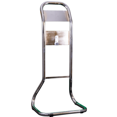 Compact Chrome Fire Extinguisher Stand