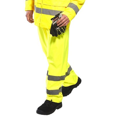 Hi-Vis Overtrousers - Yellow 