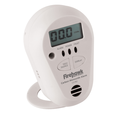 Portable Carbon Monoxide Alarm with Digital Display