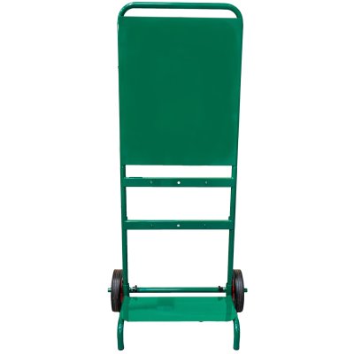 Double Fire Extinguisher Trolley - Green