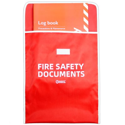 Vigil Fire Document Holder with Log Book