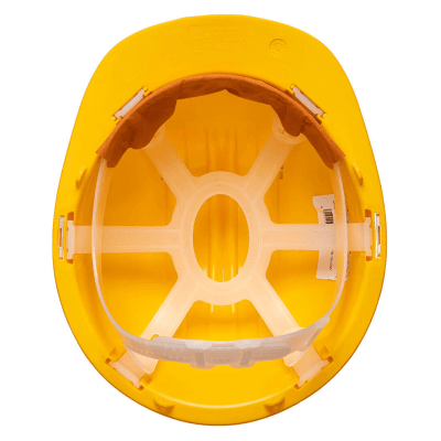 Safety Helmet - Yellow - Inside