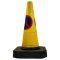 1-Piece No Parking Traffic Cone Front