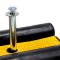 Heavy-Duty Rubber Wall Guard With Bolt