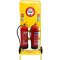 Yellow Construction Site Fire Safety Bundle with Rotary Bell